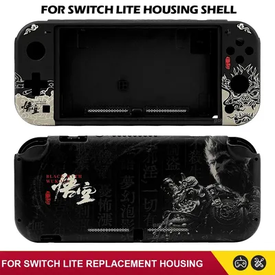NEW THEME DIY For Switch Lite Game Console Case Replacing Shell Housing + Buttons + Tempered Glass Film Screen Modification Acce