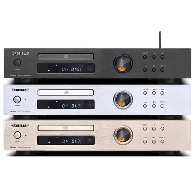 HIFI CD Player Professional Fever Grade Pure CD Lossless Music Player Wireless Bluetooth USB Lossless Record Tube Audio Player