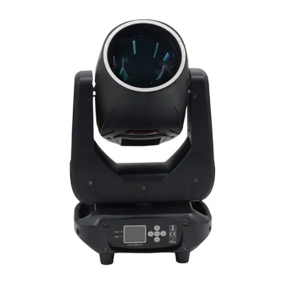300W Mini BEAM With Halo Effect Moving Head Light 14R Beam Wah Zoom Sharpy 16channels 48 rotating prisms DMX Stage DJ lights