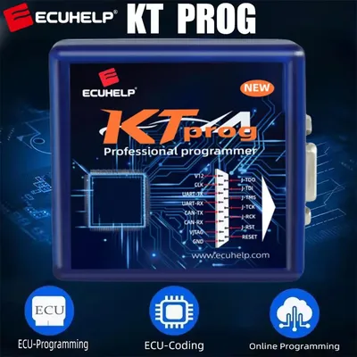 ECUHELP KTprog KTPROG Chip Programmer For ST10F275/ Infineon TC265D/ TC275T/ TC277 Read Write ECU Programmer