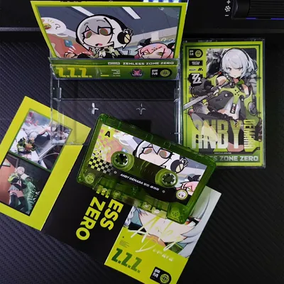 Game Zenless Zone Zero Sam Slade Music Tape Anby Demara OST Album Cassettes Cosplay Walkman Recorder Car Soundtracks Box Gifts