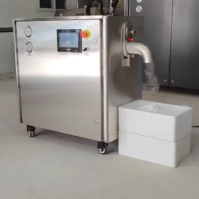 50kg/h 100KG/H Granulated Dry Ice Pelletizer Machine High Quality Dry Ice Machine Dry Ice Pelleting Machine Factory Price