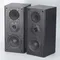 Subwoofer Speaker 4 Inch HiFi Passive Bookshelf Speaker Three-Way Surround Sound Speaker Sound Box Power 60W Speaker One Pair