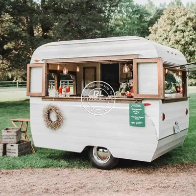 Custom Mobile Kitchen Fully Equipped Hotdog Coffee Shop Bar Ice Cream Pizza Truck Concession Food Truck Trailer