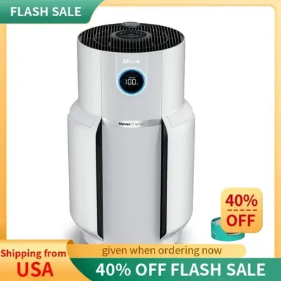 TGBFShark HP302 NeverChange Air Purifier MAX,WholeHouse1400 sqft,Odor Neutralizer Technology,captures 99.9% of particles,dus,Ali