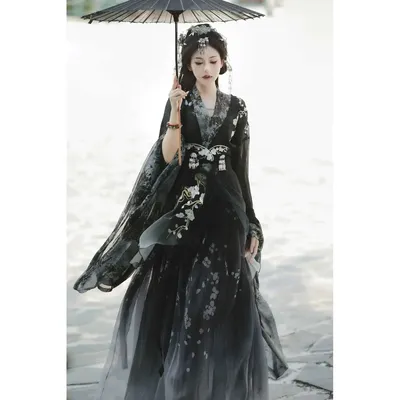 Chinese traditional Hanfu Southern and Northern Dynasties martial arts style lady embroidery plum blossom handsome hanfu suit