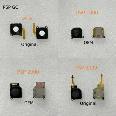 1piece 3D Rocker Analog Joystick Thumb Arcade Stick for PSP 1000 2000 3000 GO Gaming JoyStick Button Sensor Module Replacement
