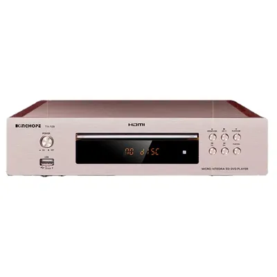 HIFI-level CD Player HD DVD/CD Player with Fever, Lossless Audio Player, Optical Fiber Coaxial Interface with Remote Control