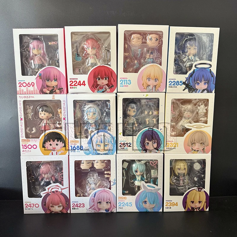 Anime #2321 Ajitani Hifumi #2407 Aru #2285 Hayase Yuka Figurine Blue Archive Figures PVC Gawr Gura #2367 Frieren Model Toys