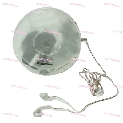 Fully Transparent CD Player Walkman Player Portable Album Headset USB Cable External Speaker