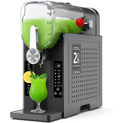 Slushy Machine for Home 70oz Slushie Machine No Ice Needed with 6 Preset Programs Professional Frozen Drink Maker, Self-Cleaning