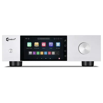 EWEAT D35 Hi-Fi Wireless Music Streamer WiFi6 APP Control, High-Fidelity Audio Decoder CD Replacement for Home Audio System