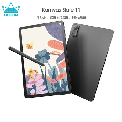 Huion Kamvas Slate 11/13 Android 14 Graphics Tablet Drawing Pad 90Hz High Refresh Rate 99% sRGB Color Paper-Like Smooth Writing