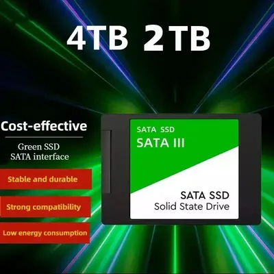 New SSD Sata 1TB 2TB Hard Drive Disk Sata3 2.5 Inch 4TB Ssd TLC 500MB/s Internal Solid State Drives For Laptop And Desktop 2023
