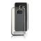 Back Case Electro-Style Softcover Silber für Samsung Galaxy S7