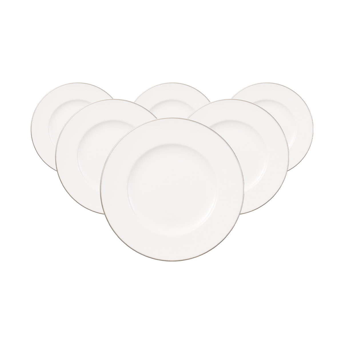 Villeroy & Boch Anmut Platinum No.1 Brotteller ø 16,4 cm 6er Set Image