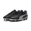 Fußballschuh PUMA "KING MATCH FG/AG Fußballschuhe Jugendliche", Kinder, Gr. 30, schwarz, weiß cool schwarz gray, Obermaterial: Synthetik, Textil; Futter: Textil; Innensohle: Textil; Laufsohle: Synthetik, Schuhe