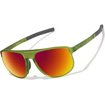 Zenni Men's Aviator Glasses Green Plastic Full Rim Frame