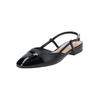Ballerina STEVE MADDEN "STEVE MADDEN Ballerinas Leder", Damen, Gr. 38, schwarz, Leder, elegant, Schuhe