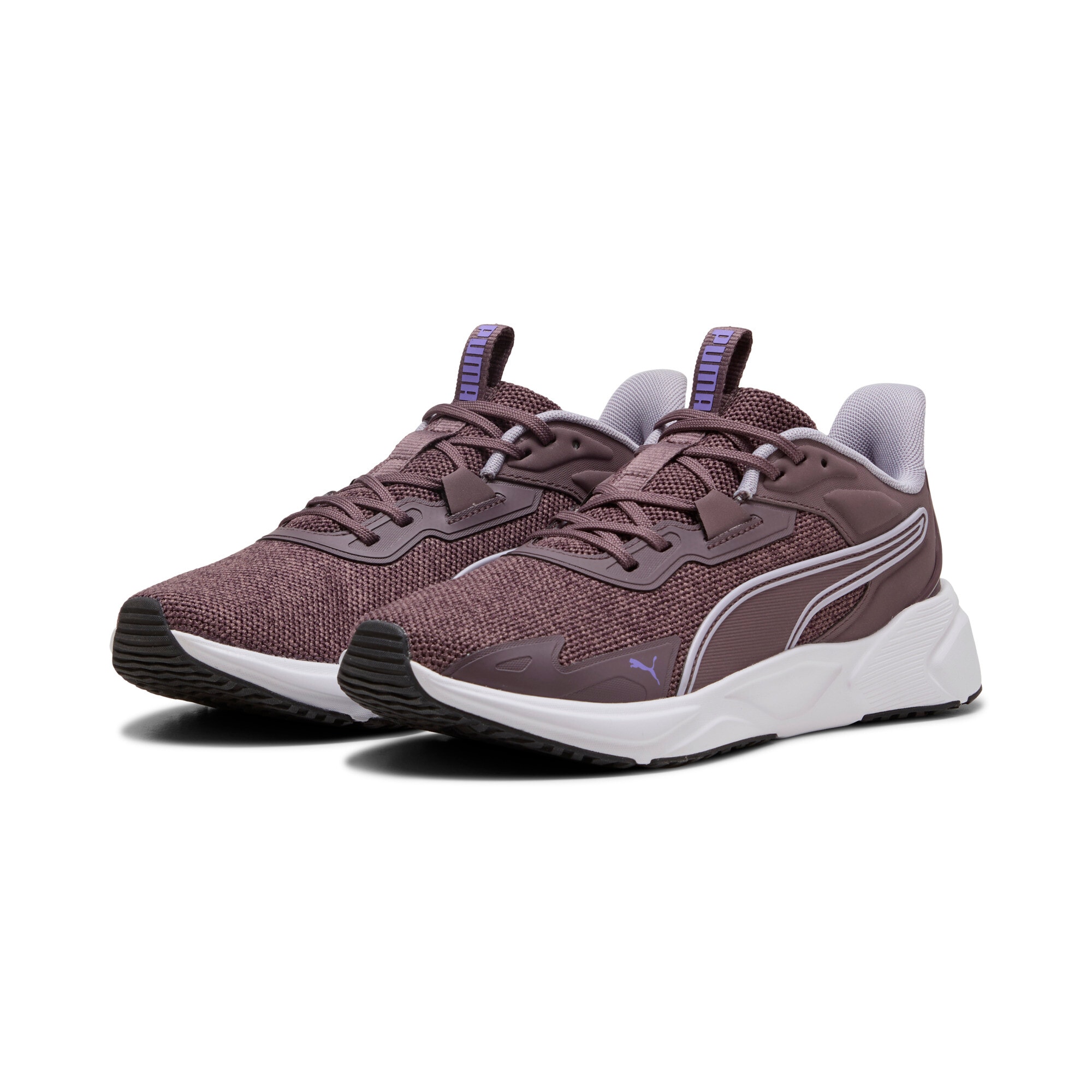 Trainingsschuh PUMA "DISPERSE XT 4 KNIT", Damen, Gr. 42, lila (raisin, lila crush), Textil, Schuhe