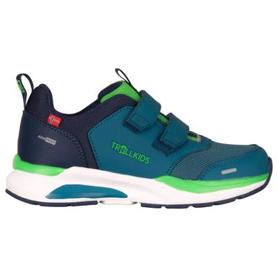 Trollkids - Kid's Flekkefjord Hiker - Freizeitschuhe 37 | EU 37 blau/grün Image