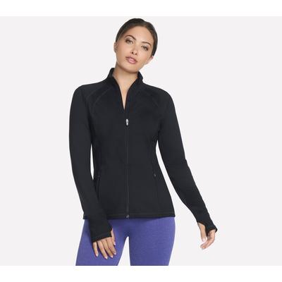 Skechers Women's GO WALK Jacket | Size 3XL | Black | Nylon/Spandex