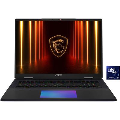 MSI Gaming-Notebook "Titan 18 HX AI A2XWJG-656", schwarz, 64 GB RAM 2000 GB SSD, Core Ultra 9, Windows 11 Pro, Notebooks