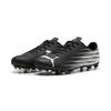 Fußballschuh PUMA "ATTACANTO II FG/AG", Gr. 42, schwarz-weiß (puma schwarz, puma weiß), Synthetik, bedruckt, sportlich, Schuhe, für Rasenplätze