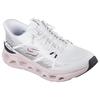 Slip-On Sneaker SKECHERS "GLIDE-STEP ALTUS-FAST LANE", Damen, Gr. 38, bunt (weiß, schwarz, rosa), Textil, sportlich, Schuhe, Laufschuh, Trainingsschuh mit dämpfender Glide Step Sohle