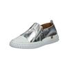 Schnürschuh ANDREA CONTI "Andrea Conti Halbschuhe Leder", Damen, Gr. 37, silber, Leder, casual, Schuhe