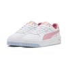 Sneaker PUMA "Carina Street Sneakers Mädchen", Kinder, Gr. 36, weiß pinkscape silber pink metallic, Obermaterial: Leder, Synthetik; Futter: Synthetik, Textil; Innensohle: Textil; Laufsohle: Gummi, Schuhe