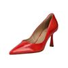 Pumps HÖGL "Högl Pumps Leder", Damen, Gr. 39, orange (koralle), Leder, elegant, Schuhe