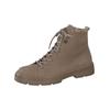 Schnürstiefelette PAUL GREEN "Paul Green Stiefelette Nubukleder", Damen, Gr. 38,5, beige, Nubukleder, casual, Schuhe