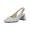 High-Heel-Pumps GABOR COMFORT "Gabor Comfort Pumps Leder", Damen, Gr. 38, grau (ice), Leder, casual, Schuhe