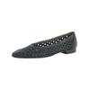 Ballerina PAUL GREEN "Paul Green Ballerinas Leder/Textil", Damen, Gr. 39, schwarz, Leder, Textil, casual, Schuhe