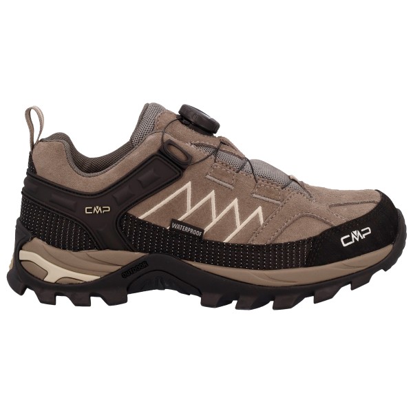 CMP - Women's Rigel Low Fitgo Trekking Shoes WP 3Q13586 - Multisportschuhe 37 | EU 37 schwarz/braun