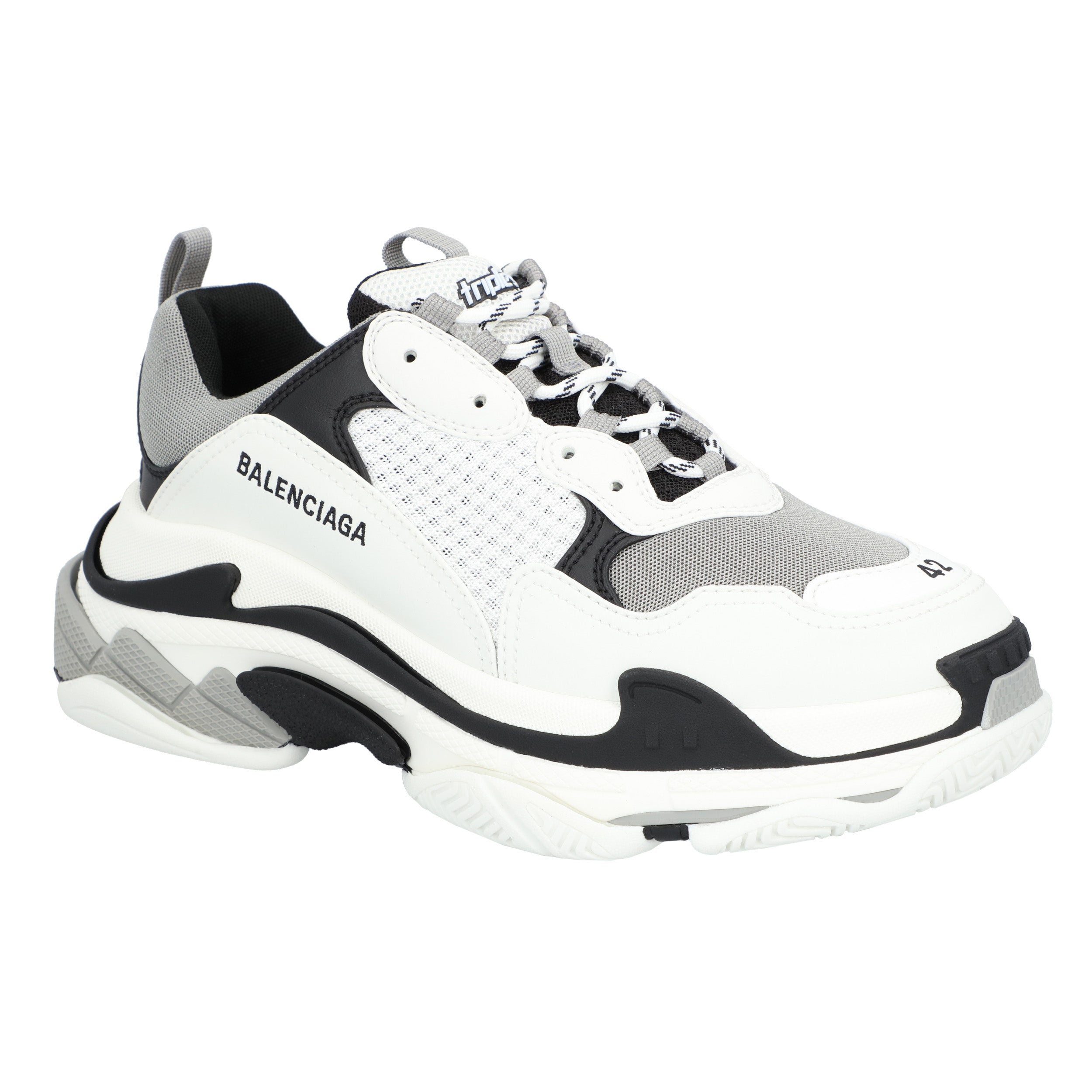 Balenciaga Triple S Weiß Komfort EU45