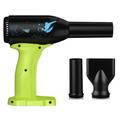 Ventilatore turbo Jet Blower per batteria da 18 v, soffiatore a secco da 90.000 giri/min, rimozione