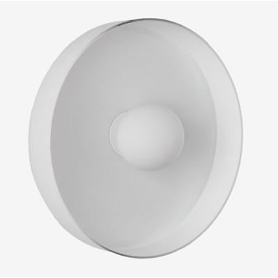 Sklum - Wandleuchte für Badezimmer Jaxal Weiss Ø35 cm Image