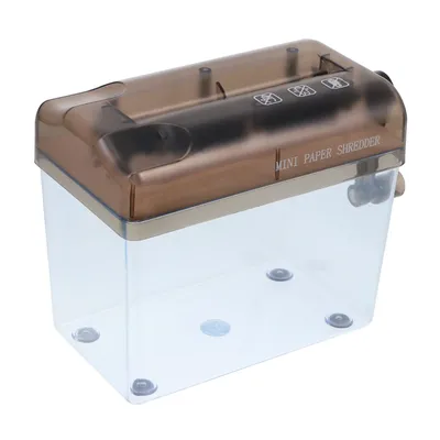 A4 Manual Paper Shredder Hand Operated Documents Mini Shredder Office Electronics Business Tool Home Use shredder Machine