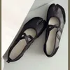 Schwarz Silber Rot Ballerinas Trainer Frauen Split Toe Ballerina Tabi Walking Turnschuhe Frau Mary Jane Schuhe Schuhe Sommer