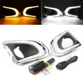 2 pz DRL LED Daytime Running Light ambra bianco indicatori di direzione indicatori di direzione indicatori di direzione adatti per Chevy Chevrolet Trax 2013-2015
