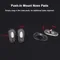 Wholesale Clear Replacement Nose Pads Pieces for Ray-Ban RB3653 Clip-ON Mount Type Sunglasses Eyeglass, Soft Nose Guard