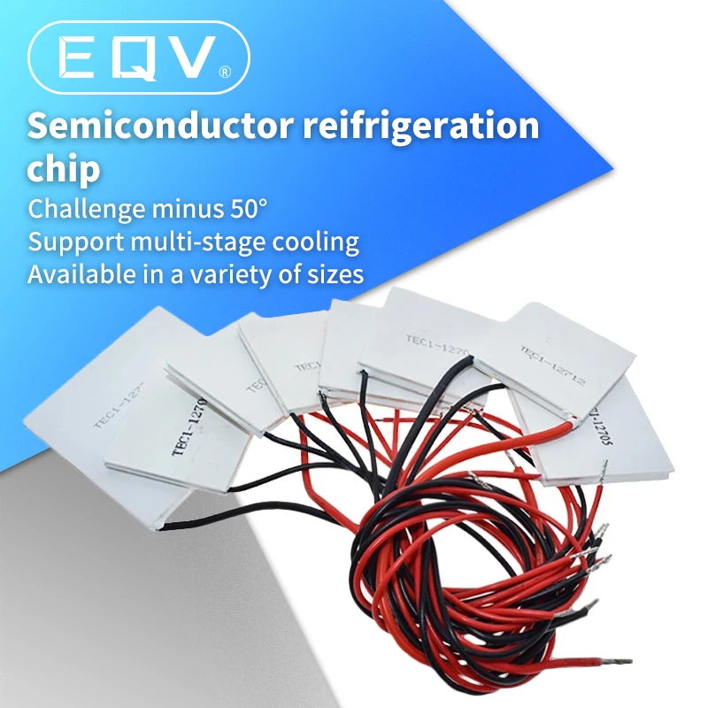 TEC1 12703 12704 12705 12706 12708 12709 12710 12712 12715 12730 12 V 6A TEC1-12706 TEC Thermoelektrischer Kühler Peltier DIY Image