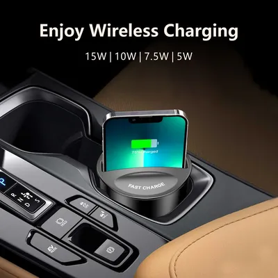 3in1 Wireless Charger Car Cup Wireless Charger For Iphone Apple Huawei Samsung car wireless charging