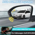 Sistema di rilevamento punto cieco per auto per Volkswagen Golf 2010-2025 BSD BSA BSM Rivelatore radar per monitoraggio specchietto retrovisore auto