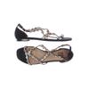Bibi Lou Damen Sandale, Gr. 39, silber, kein Etikett