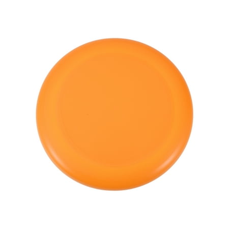 Unique Bargains 1 Pc Solid Color Flying Disc 10.63 Orange