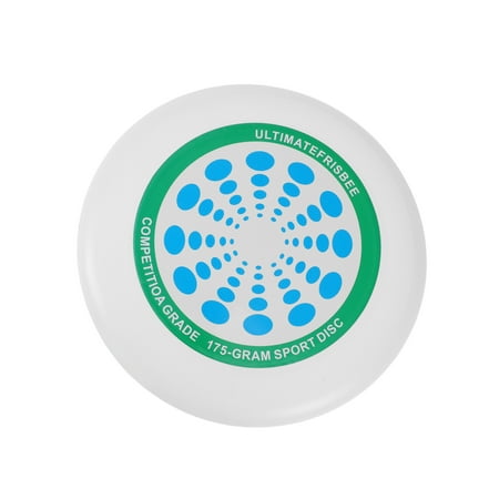 Unique Bargains 1 Pc Round Flying Disc 10.63 Blue Green