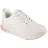 Sneaker SKECHERS "BOBS VISION AIR", Damen, Gr. 41, beige (natur), Lederimitat, casual, Schuhe, Trainingsschuh, Freizeitschuh, Schnürschuh mit Memory Foam